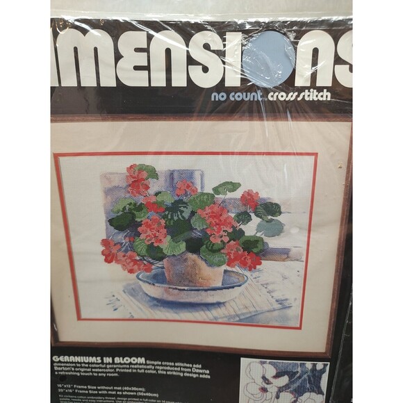 1989/1993 Dimensions Counted Cross Stitch Kit Peaceful Countryside & Bird Watch - Picture 7 of 13